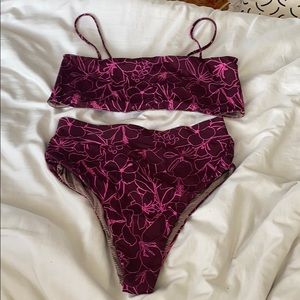 Acacia Rhodes + Gland set in neon paradise